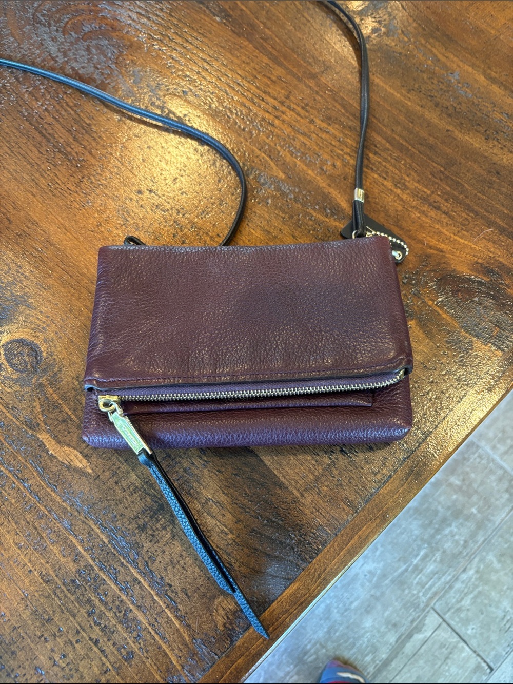 Coach crossbody in Oxblood